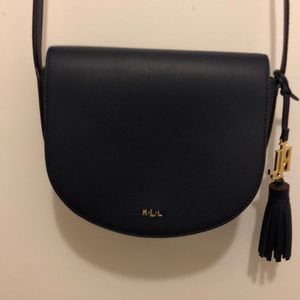 Leather Ralph Lauren cross body